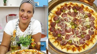 Aprenda a fazer uma Deliciosa Pizza de Calabresa [upl. by Okiam527]