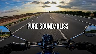 Honda CB 350 RS Pure Riding Sound [upl. by Stephannie933]