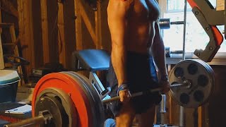 495 lbs 225 kg deadlifts for 2 [upl. by Avuha]