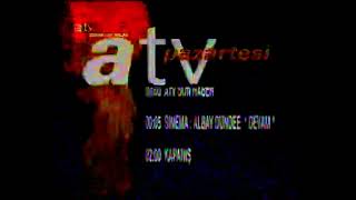 ATV Yayın Akışı  5 Aralık 1994 [upl. by Keeton]