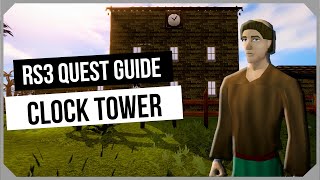 RS3 Clock Tower 2024 Quest Guide  Ironman Friendly  RuneScape 3 [upl. by Enra]