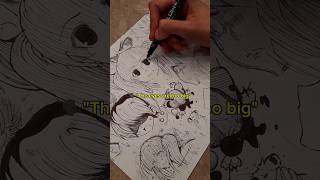 Too many questions😅✍ anime artist drawing trending talent youtubeshorts yt viral art [upl. by Stelmach293]