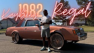 1982 Regal On 24” All Rose Gold Dayton’s GRide With KayBee [upl. by Aicram25]