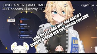 Kaneko Lumi on Final Fantasy 14 and Why She Doesnt Always Stream Her POV During Collabs [upl. by Ramat]