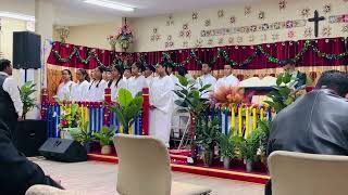 Rogers Arkansas Marshallese New Fellowship Church Choir [upl. by Anihsit]