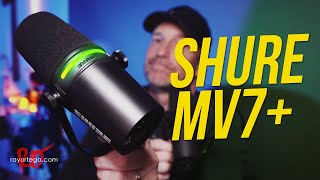 Shure MV7 USBXLR Podcast Microphone Review with MotivMix Demo [upl. by Conlan856]