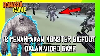 8 Penampakan Bigfoot dalam Video Game  di nomor 2 penampakan paling seram [upl. by Irret]