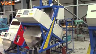 Mesin Rice color sorter VSEE Series  sortex beras [upl. by Franck]