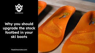 Why you should upgrade the stock footbed in your ski boots [upl. by Nnylkcaj]