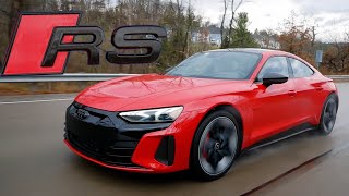 Review 2022 Audi RS eTron GT [upl. by Gnilrets370]