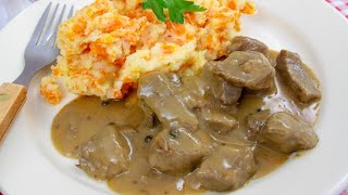 Recette  Rognon de boeuf [upl. by Nostets]