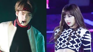 Taehyung V BTS and Lisa BLACKPINK [upl. by Navada]