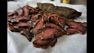 How To Make Classic Biltong  South African Traditional beef jerky [upl. by Libna944]