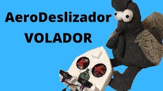 Aerodeslizador Volador Casero con Motor  DIY HoverBoard [upl. by Michail152]