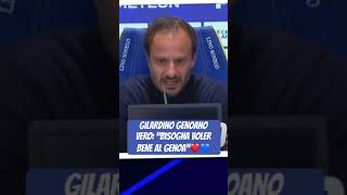 GILARDINO dopo ParmaGENOA 01 [upl. by Eseenaj]