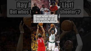 Is James Harden the 2nd BEST Shooter of All time BREAKS Ray Allen’s 3pt Record shorts [upl. by Lirva]