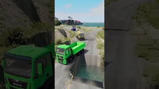 Trucks vs Many Water Pit [upl. by Schaffel]