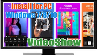 Download amp install VideoShow for PC Windows 7810 amp Mac [upl. by Tayyebeb]