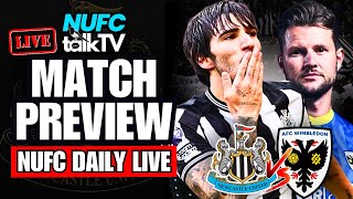 NUFC PREVIEW IS WIMBLEDON AN EASY TARGET  Newcastle v Wimbledon Match Preview [upl. by Petronella]