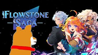 【Flowstone Saga】1 テトリスRPG【Vtuber】 [upl. by Mears629]