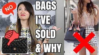 BAGS IVE SOLD AND WHY  Chanel LV Hermes etc REGRETS  Mel in Melbourne [upl. by Abernathy]