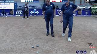 Petanque Veteran 2024 Double Men Lamballe vs Le Cap [upl. by Archibald]