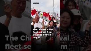 Chinese Fleet Gets A Russian Welcome In Vladivostok [upl. by Eelik129]