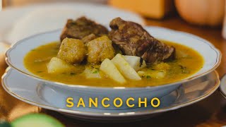 Como Hacer Sancocho Con Bollitos de Plátano [upl. by Eeresed]