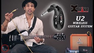 XVIVE U2 WIRELESS GUITAR SYSTEM  DEMO  BY VEER KUMAR [upl. by Orual]