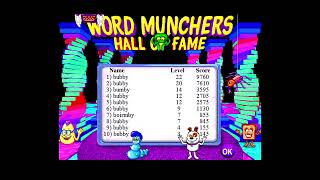 Word Munchers Deluxe High Score Song [upl. by Innavoeg]