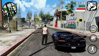 GTA SA Android  Realistic Insanity Graphics V2 Modpack GTA Trilogy Definitive Edition [upl. by Dleifxam]