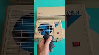 DAIKIN air conditioner remote control [upl. by Normi]