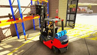 Forklift Simulator  2024 Announcement Trailer [upl. by Llerrom201]