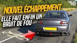 MA MAZDA RX8 FAIT ENFIN UN BRUIT DE FOU 🔉🔊 [upl. by Anav397]