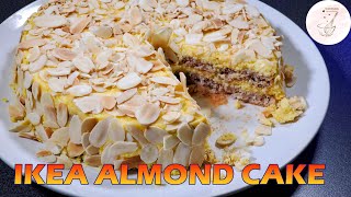 🇸🇪 Swedish almond cake like at IKEA  HOW TO MAKE IKEA ALMOND CAKE  CreEATable Polas Kitchen [upl. by Eiznikam]