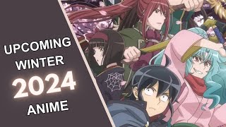 Winter 2024 Upcoming Anime  January Is On 🔥 [upl. by Cohin]