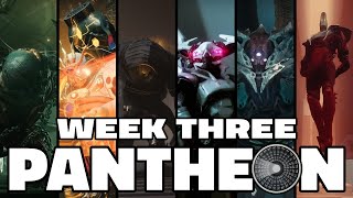 Pantheon Week Three 15 First Clear  Rhulk Indomitable  Into the Light  Destiny 2 [upl. by Ttesil929]