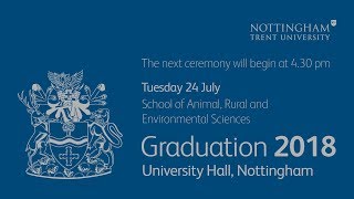 NTU Graduation 2018 Ceremony 22 School of Science and Technology 12 pm [upl. by Nnylyrehc]