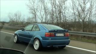 VW CORRADO VR6 COMPRESSOR 310 HP ACCELERATION ✓ [upl. by Brom]