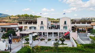 93 McArthurGlen Shopping Mall walk in Athens Greece [upl. by Itnuahsa]