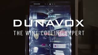 Awardwinning Dunavox Wine Coolers with multi led lighting available in more than 40 countries [upl. by Granville]