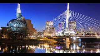 WINNIPEG MB CANADA IN 4K  ROVE R24K [upl. by Aivul]