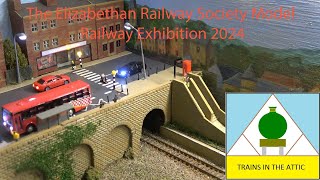 The Elizabethan Railway Society Model Railway Exhibition 2024 [upl. by Nerraj785]