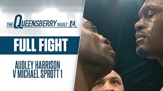 AUDLEY HARRISON v MICHAEL SPROTT 1 Full Fight  ENGLISH HEAVYWEIGHT TITLE  THE QUEENSBERRY VAULT [upl. by Odetta]