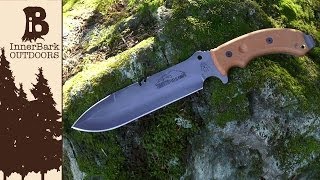 TOPS Tahoma Field Knife Features and Specifications Overview [upl. by Meerak]