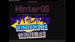 Instalando Windows Winter OS 11 2022 en PC de bajos recursos no se necesita TPM ni secure BOOT [upl. by Brittany796]