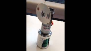 Stirling Engine made of scrap [upl. by Normalie528]