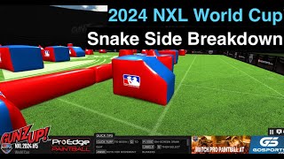 2024 NXL World Cup Layout  Snake Side Breakdown [upl. by Blanc708]