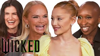 Ariana Grande Cynthia Erivo Idina Menzel amp Kristin Chenoweth Talk About Their Wicked Legacy [upl. by Caralie]