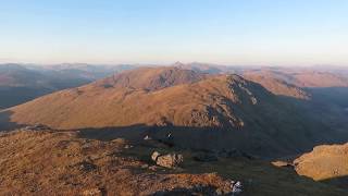 Views from the peak of Beinn Ime Arrochar Alps Scotland 5th May 2020 [upl. by Notyalk326]